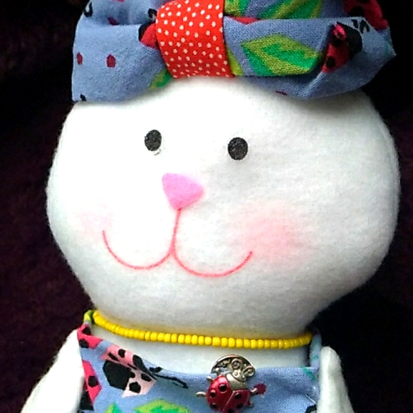 Ladybug bunny decor - Picture 4 of 4